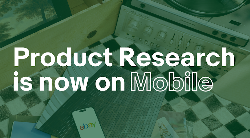 Product Research (formerly Terapeak) is now on mobile!